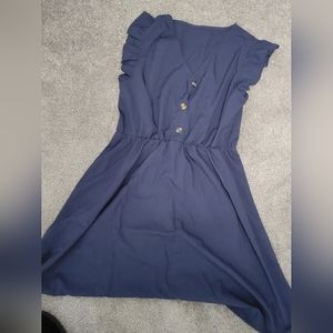 Navy Blue Dress